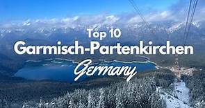 Top 10 Things to Do in Garmisch-Partenkirchen Germany 🇩🇪