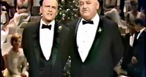 Werner Klemperer and John Banner sing Silent night Robert Clary sings a French Carol