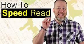 Learn How To Speed Read - Best Speed Reading Techniques