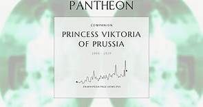 Princess Viktoria of Prussia Biography - Princess Adolf of Schaumburg-Lippe