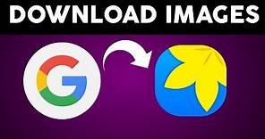How to Download Images from Google to Gallery (Android)