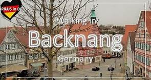 【Backnang】🇩🇪Walking in Backnang Germany / Walking Tour / Day trip from Stuttgart