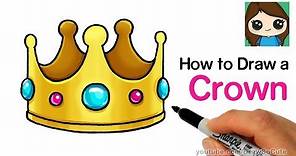How to Draw a Crown Easy | Emoji