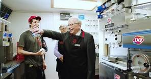 Bill Gates and Warren Buffett pick up a shift at Dairy Queen