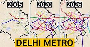 How Delhi Metro Became India's Largest Metro Network