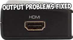 2022 Fix for HDMI Output Problems in Windows