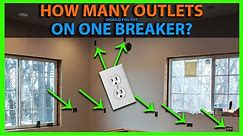 How Many Outlets On One Breaker & Room By Room Circuit Layout