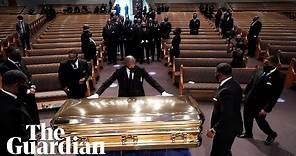 Funeral of George Floyd held in Houston - as it happened