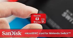 SanDisk microSDXC card for Nintendo Switch™ | Official Product Overview