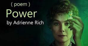 Power by Adrienne Rich