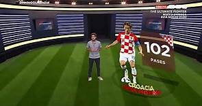 Partidazo de Luka Modric contra Rusia