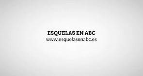 Esquelas ABC - Cómo publicar una esquela en ABC