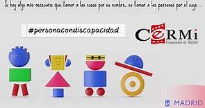 #personacondiscapacidad CERMI Comunidad de Madrid 2020-2021