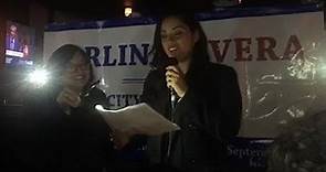 Carlina Rivera thanks supporters after city council primary win