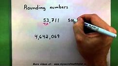 Basic Math - Rounding numbers