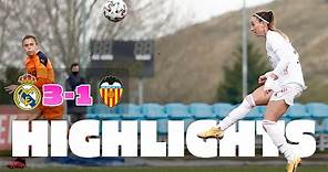 📽️ HIGHLIGHTS | Real Madrid 3-1 Valencia | Asllani hat-trick | Primera Iberdrola