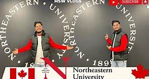 Northeastern University Toronto Canada 🇨🇦 Campus Tour | msw vlogs #northeasternuniversity #toronto