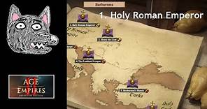 AoE2: DE Campaigns | Barbarossa | 1. Holy Roman Emperor