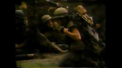 A compilation of various Vietnam War combat videos.
