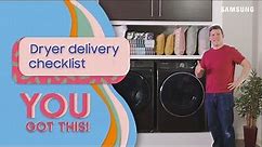 How to get your home ready for your new Samsung dryer | Samsung US
