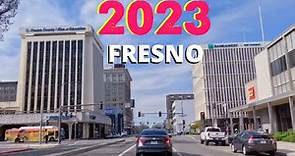 Driving Around Fresno California, Downtown Fresno 2023