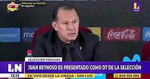🔴 #EsNoticiaAhora | 🔴 Juan Reynoso fue presentado en conferencia de prensa como nuevo DT de Perú
