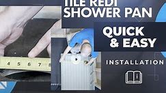 Tile Redi Shower Pan Installation Instructions