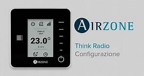 Termostato Airzone Think radio: Configurazione iniziale