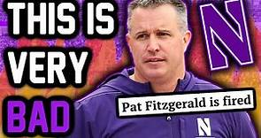 The TRAGIC DOWNFALL of PAT FITZGERALD (Northwestern Football is a Mess)