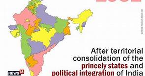 News18 - How the political map of India has evolved since...