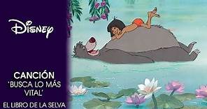 El Libro de la Selva: Canción 'Busca lo más vital' | Disney Oficial