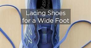 Here’s a lacing hack for those with wide feet. Try it & make your run more comfortable! 🏃 | Rack Room Shoes