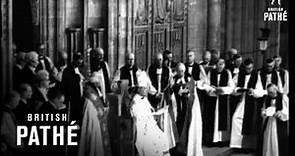Archbishop Of Canterbury Enthroned (1942)