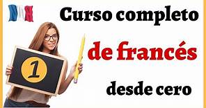 FRANCÉS desde cero fácil y rápido | Curso completo para principiantes|Formar oraciones en francés 1