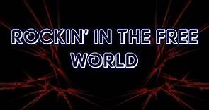 Smith & Myers - ROCKIN' IN THE FREE WORLD Lyrics