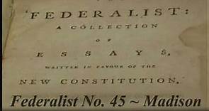 The Federalist No.45