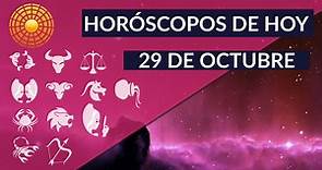 Horóscopos de hoy 29 de octubre 2021 ¡GRATIS!