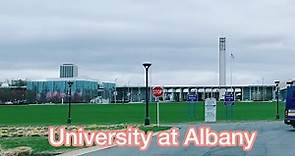 Driving Around The Uptown Campus of University at Albany -The State University of New York at Albany