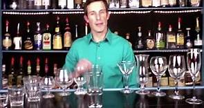 All the Glassware in a Bar - Bartending 101