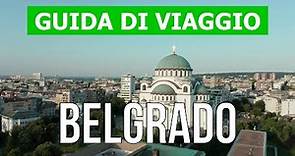 Viaggio nella città di Belgrado, Serbia | Natura, attrazioni, paesaggi | Video drone 4k | Belgrado
