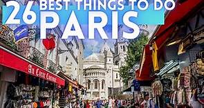 Best Things To Do in Paris France 2024 4K