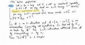 Mathematical Logic, Lecture 7 (Proof of Gödel's Completeness Theorem)