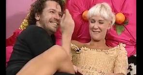 Paula Yates and Michael Hutchence on Big Breakfast