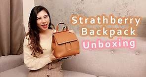 [開箱] Strathberry Backpack Unboxing