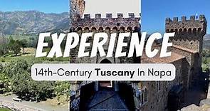 Travel To 14th-Century Tuscany When You Visit This Incredible Castle Winery In Napa, California