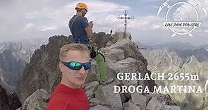 #4 Gerlach(II UIAA) - Droga Martina (nie)typowa Wielka Korona Tatr! Full HD 2017
