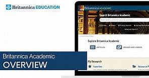 Britannica Academic Overview