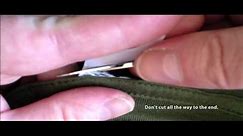 How to Remove the Tag from a Shirt