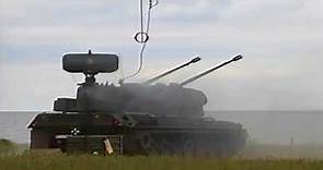 ZSU Gepard 1A2 Germany is top self-propelled anti-aircraft guns in the world