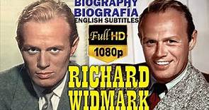 RICHARD WIDMARK BIOGRAFÍA, Biography, with english subtitles. HD. Documental - Documentary film.